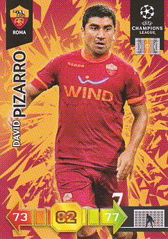 David Pizarro AS Roma 2010/11 Panini Adrenalyn XL CL #258